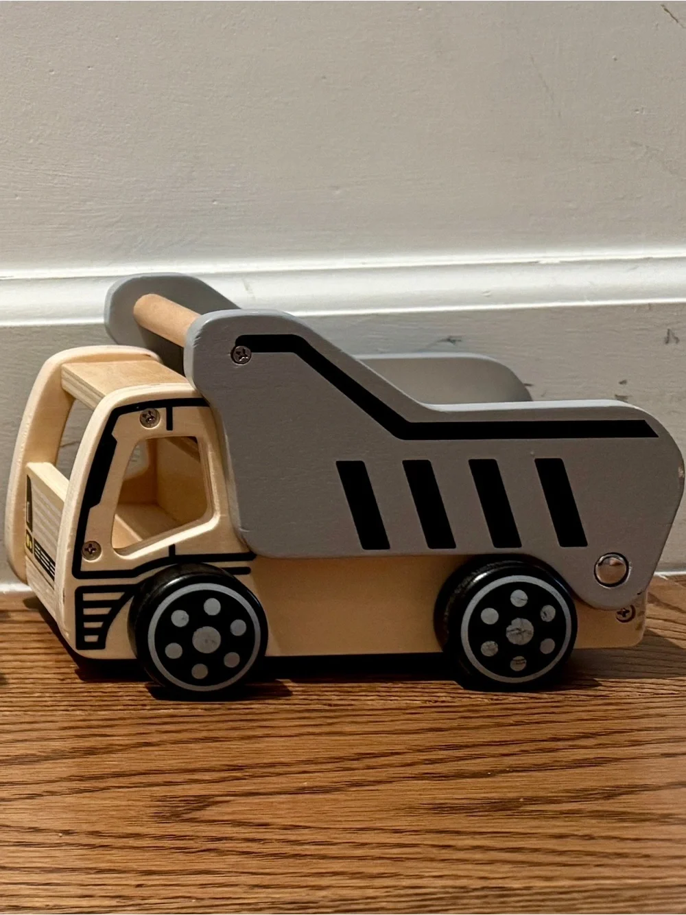 Pottery Barn Kids Wooden Construction Trucks Set of 3